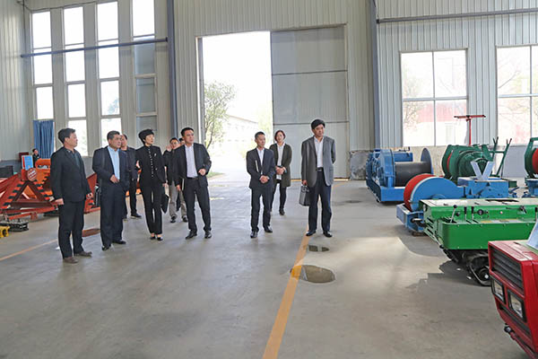 Warmly Welcomes Jining High-Tech Zone National Taxation Bureau Director Li Yan And His Entourages To China Coal Group For Visit And Investigation