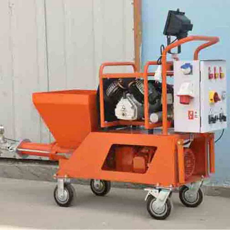 Mortar Spraying Machine Features And Operation