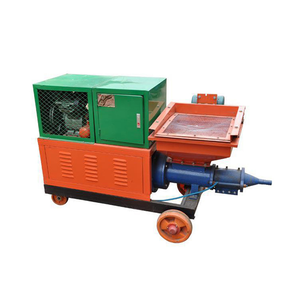 How Does Mortar Spraying Machine Work