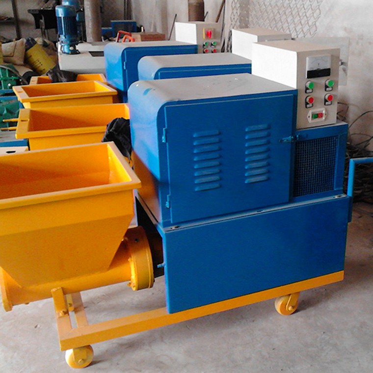 Application Example Of Mortar Spraying Machine