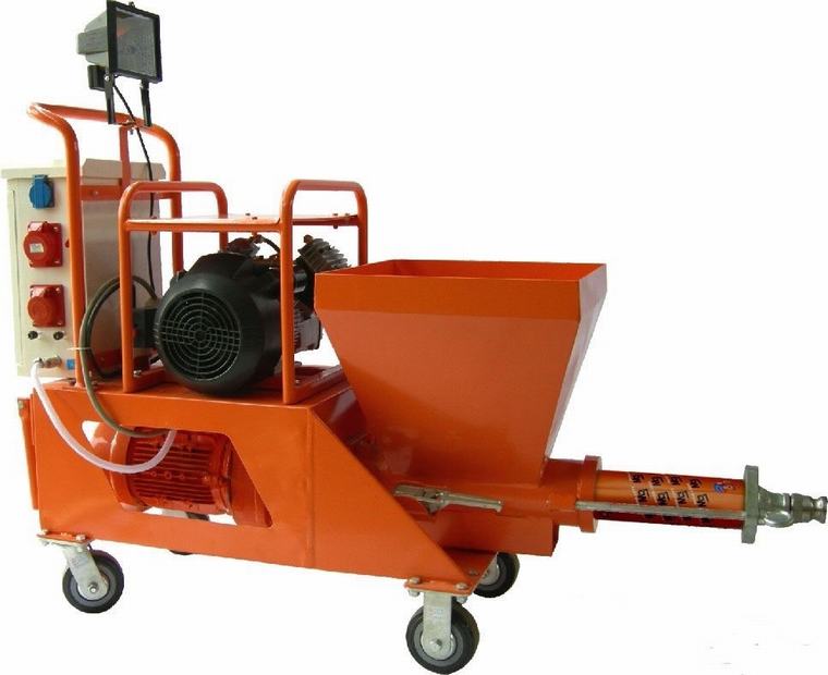 Safety Suggestion In The Construction Of Mortar Spraying Machine