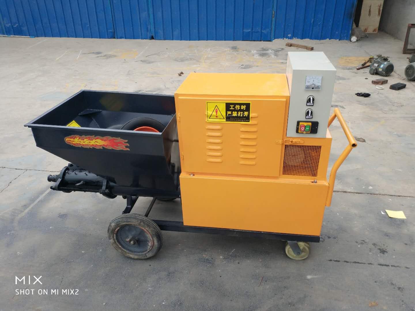 Characteristics Of Mortar Spraying Machine