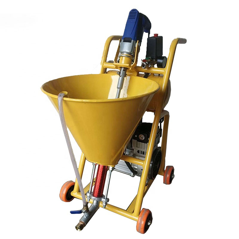 Small Multi-function Putty Spraying Machine Sprayed Material Kinds