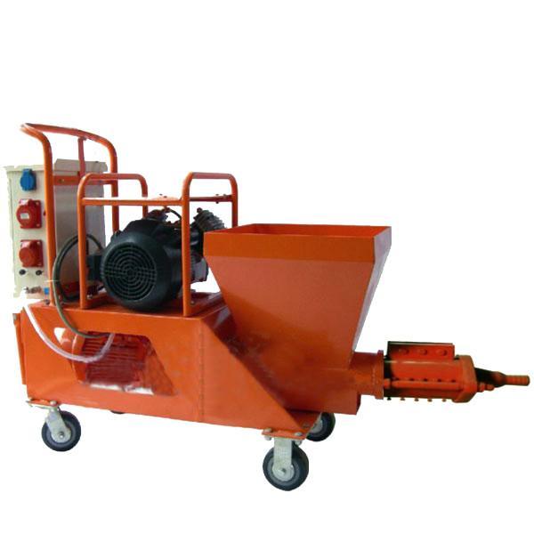 Mortar spraying machine operation guide