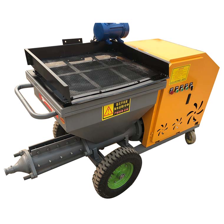 What Should Be Paid Attention To During The Use Of Mortar Spraying Machine