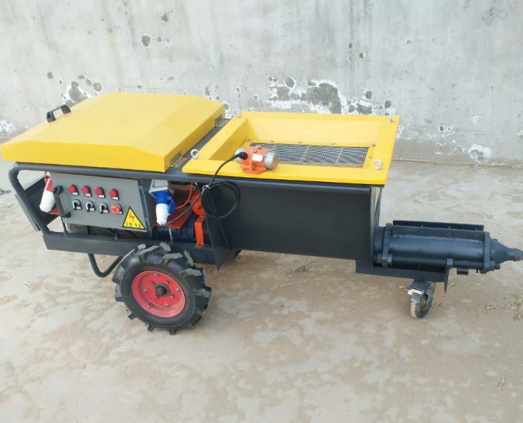 Characteristics And Daily Maintenance Of Mortar Spraying Machine