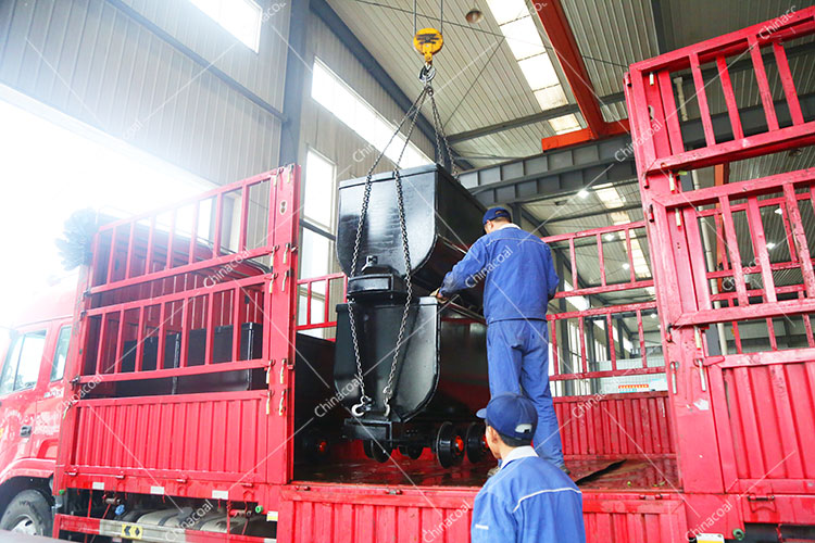 China Coal Group Sent A Batch Of Hydraulic Props And Mining CarsTo Heilongjiang And Shanxi