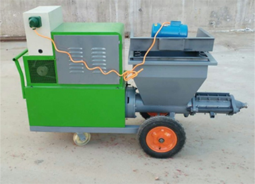 How To Use Mortar Spraying Machine