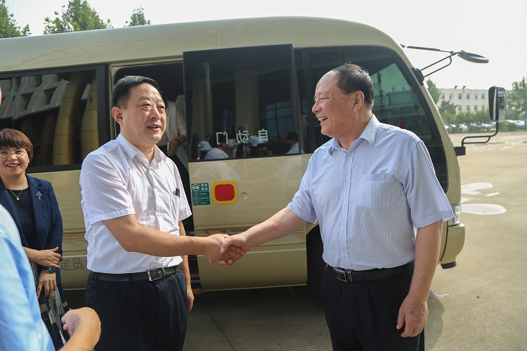 Warm Welcome Shandong Province Business Lounge The Leader Comes China Coal Group Visited And Investigated