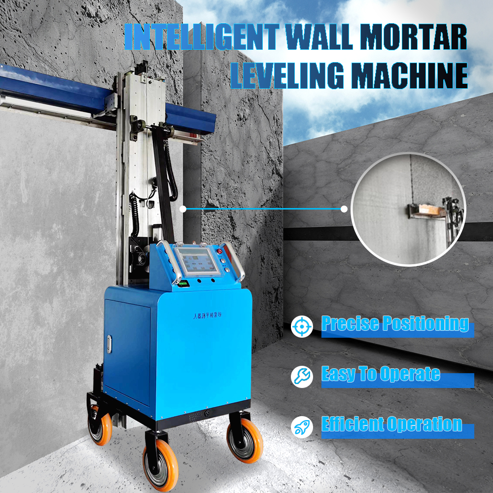 DR800-8 Rack transmission Wall Plastering Machine