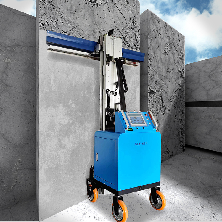 DR800-8 Rack transmission Wall Plastering Machine